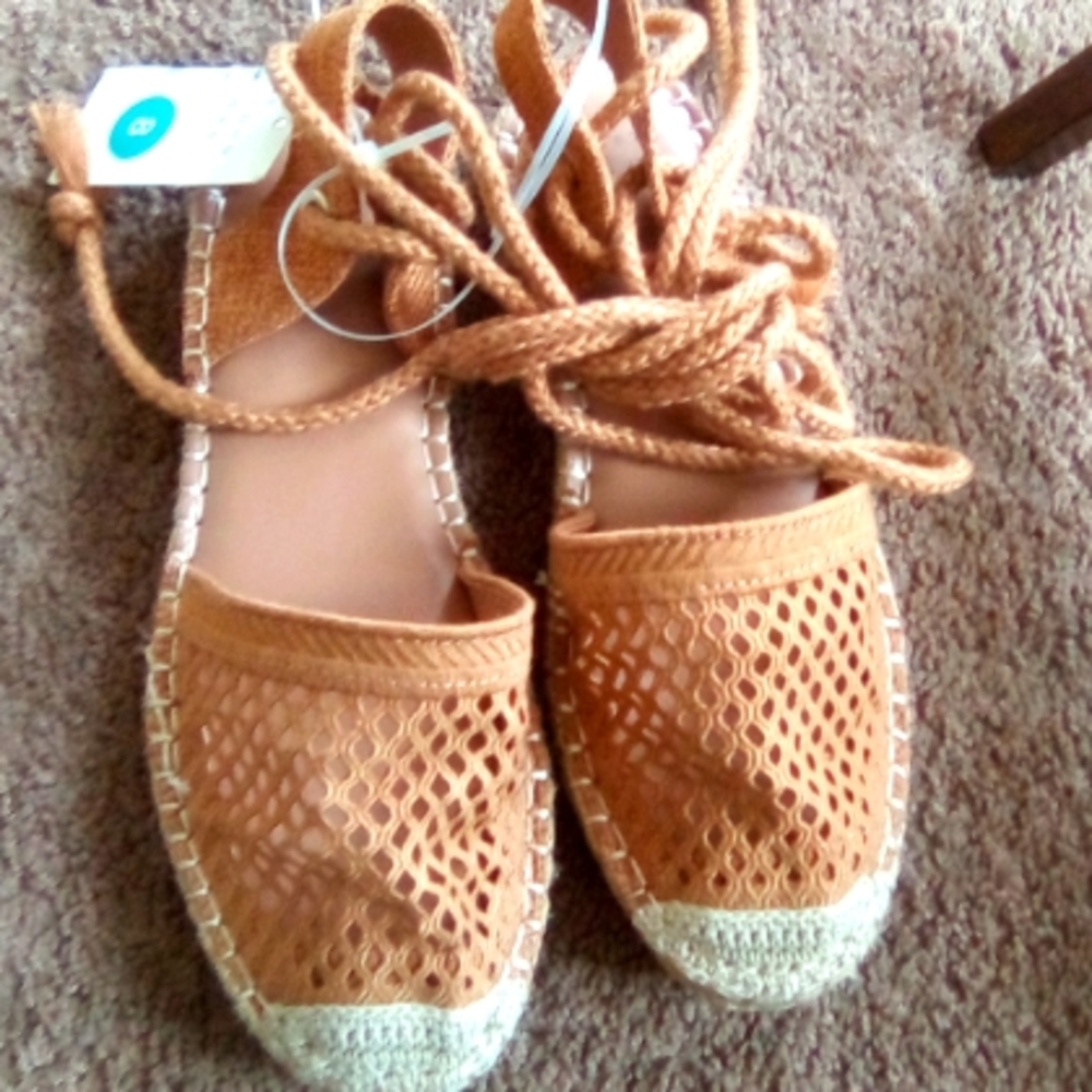 A new day lace up sandals